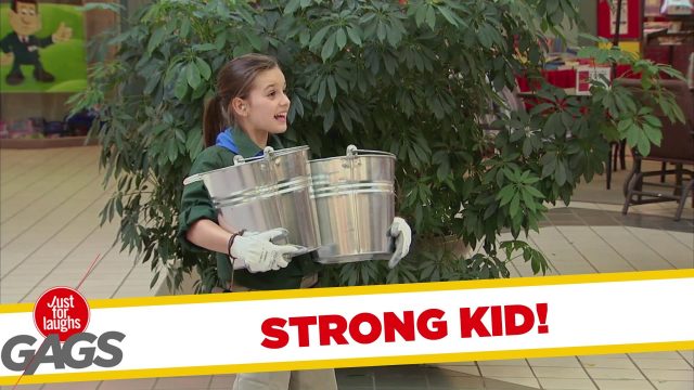 Strongest Girl in the World Prank – Just For Laughs Gags