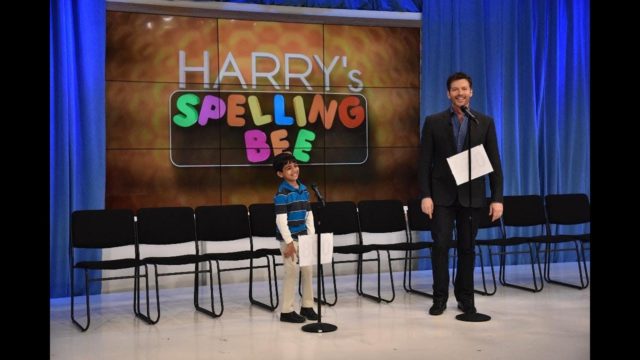 Harry TV Show | Funny Spelling bee | ABC TV SHOW 2017