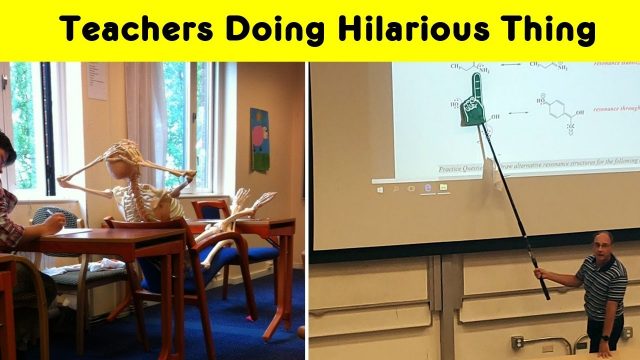 Funny Teachers With An Awesome Sense Of Humor