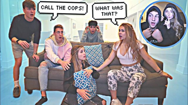 HOME INVASION PRANK ON FRIENDS! **GONE TOO FAR**