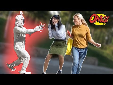 devil cosplay halloween prank #2 –  demon prank – FUNNY JOKES