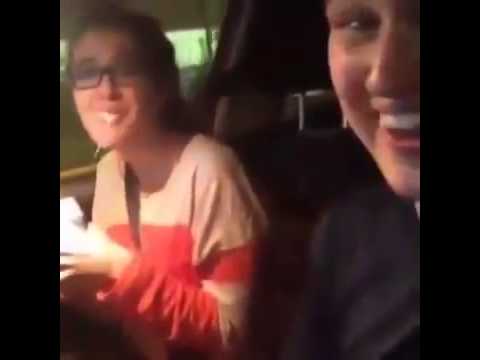 Brake Check Makes Girl Gag On McFlurry Spoon Funny Videos