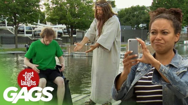 Jesus Saves a man in a Wheelchair!!
