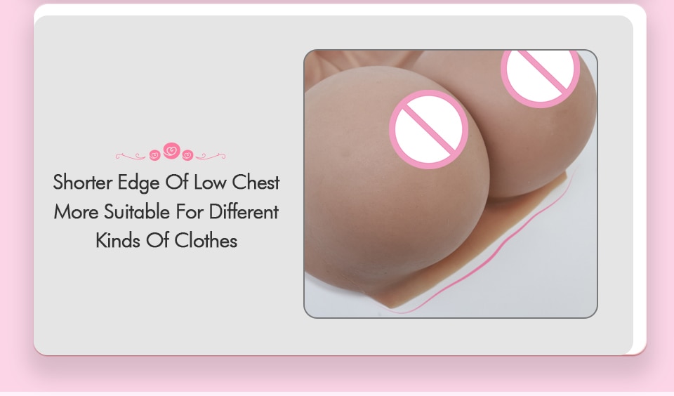 Roanyer Realistic Fake Boobs Large Silicone Breast Form for Crossdresser transgender Shemale drag queen B C D E F G H Cup