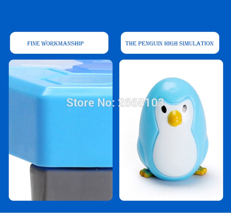 Save The Penguin Penguin Ice Breaking Great Family Funny Desktop Game Kid Toy Gifts Who Make The Penguin Fall Off Lose This Game