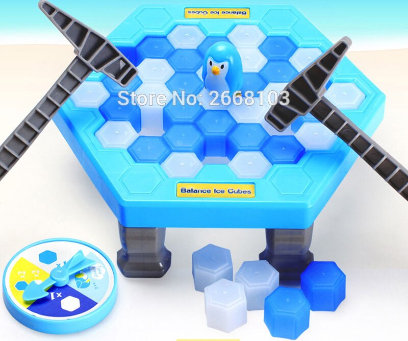 Save The Penguin Penguin Ice Breaking Great Family Funny Desktop Game Kid Toy Gifts Who Make The Penguin Fall Off Lose This Game