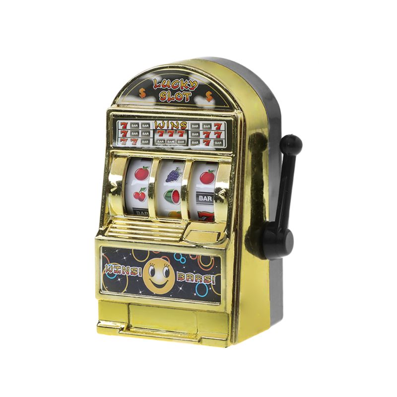 1pc Lucky Jackpot Mini Fruit Slot Machine Fun Birthday Gift Kids Educational Toy 03KA