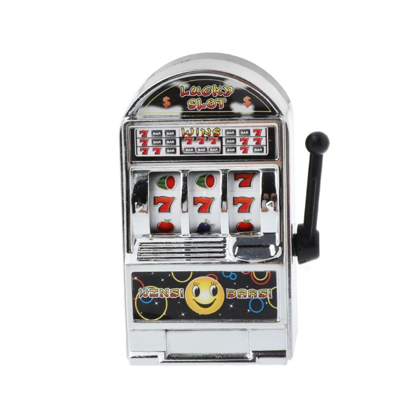 1pc Lucky Jackpot Mini Fruit Slot Machine Fun Birthday Gift Kids Educational Toy 03KA