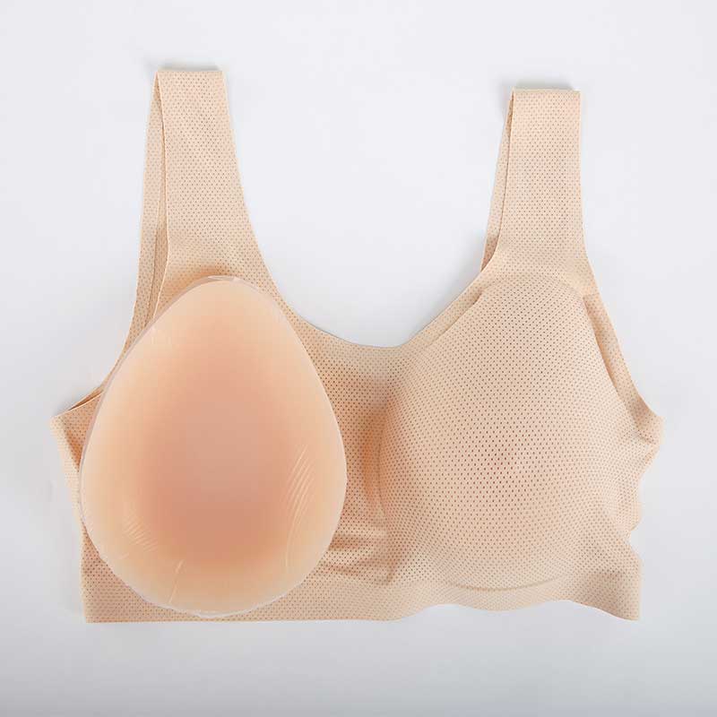 Realistic Shemale Fake boobs false breast forms crossdresser boobs silicone adhesive breast tits For drag queen Crossdresser