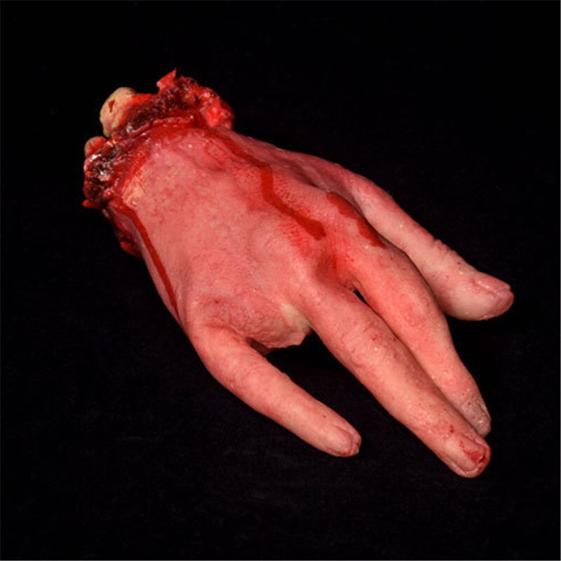 Broken Finger Hand Foot Blood Horror Prank Toys Halloween Decoration Severed Bloody Hand Novelty Dead Broken Hand Gadgets