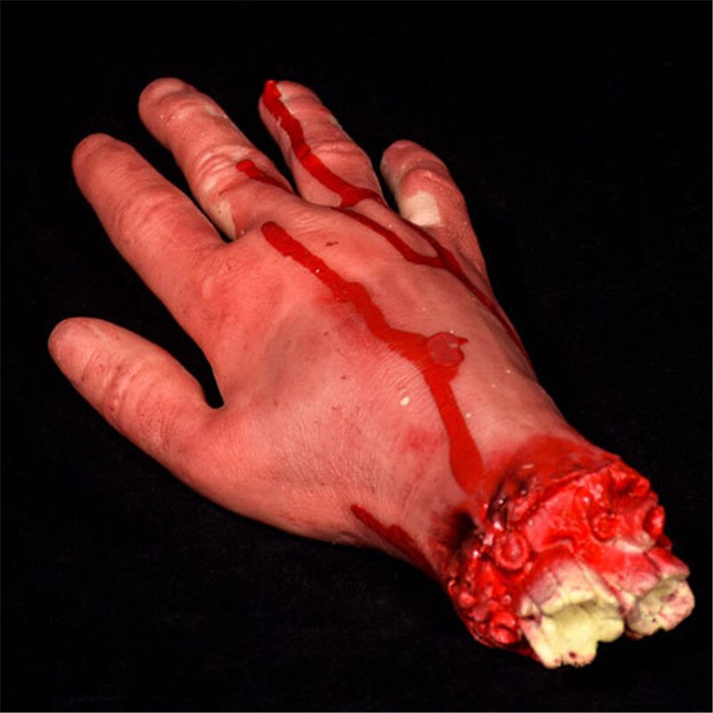 Broken Finger Hand Foot Blood Horror Prank Toys Halloween Decoration Severed Bloody Hand Novelty Dead Broken Hand Gadgets