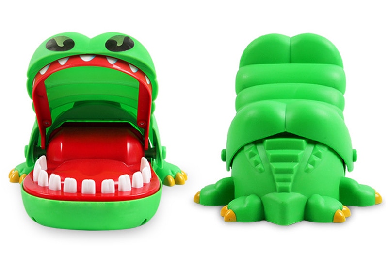 Krokodil Bite Finger Game Joke Grappig Plezier Krokodil Speelgoed Antistress Gift Kids Kind Familie Prank Kids Gift