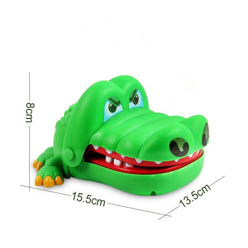 Krokodil Bite Finger Game Joke Grappig Plezier Krokodil Speelgoed Antistress Gift Kids Kind Familie Prank Kids Gift