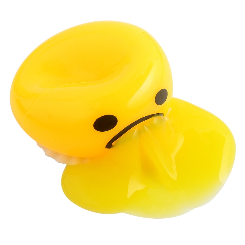 Funny Quishy Vomitive Egg Yolk Fashion Creative Funny Vomit Very Cute Toy Prank Release Pressure Ball Gift Children Kids