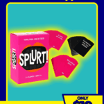 Splurt! Think Fast Say It First! Portable Party Card Travel Pink Board Birthday Gifts